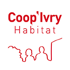 Logo Coop Ivry habitat agrocité Gagarine Truillot à Ivry-sur-Seine